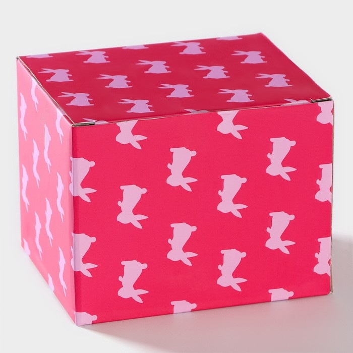 Конфетница Доляна &laquo;Зайка&raquo;, 13&times;10&times;9 см, цвет белый