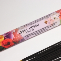 Благовония &laquo;Букет любви&raquo;, 20 палочек в упаковке, шестигранник