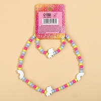 Бижутерия &laquo;Самая милая&raquo; набор для девочек: браслет и бусы, 7 х 9 см