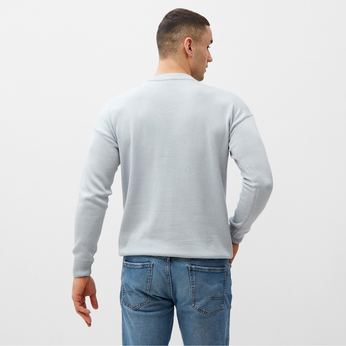 Джемпер мужской MINAKU: Casual Collection цвет графит, р-р 52 Джемпер мужской MINAKU: Casual Collection цвет графит, р-р 52