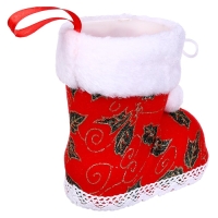 Конфетница &laquo;Сапожок&raquo;, цвет красный