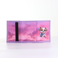 Кошелёк детский на липучке &laquo;Выбражулька&raquo;, цвет розовый