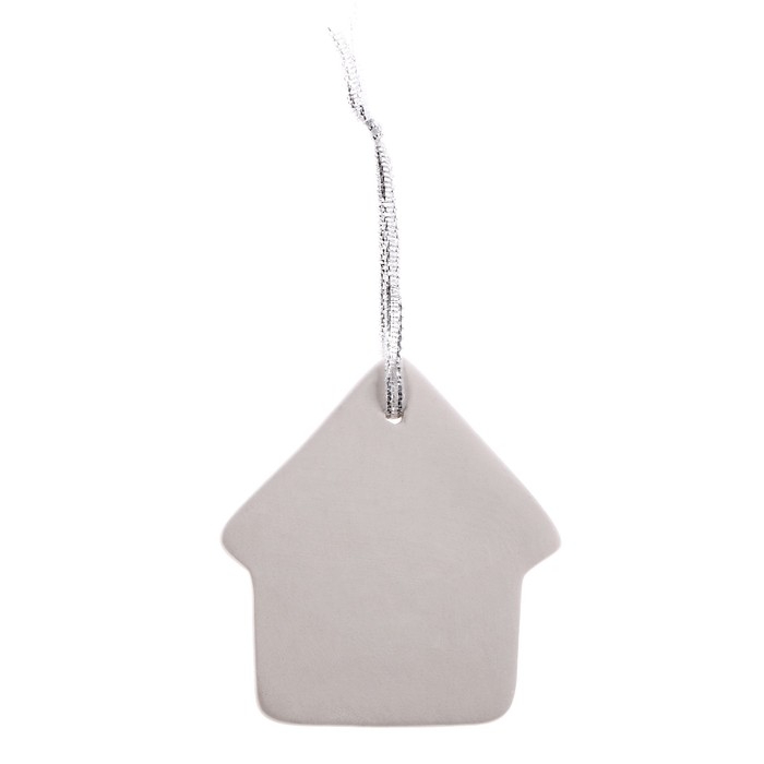 Новый год! Ёлочное украшение под раскраску &laquo;Домик&raquo; с подвесом, кисть