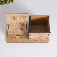 Органайзер настольный "Змея" 18х12,5х9 см (набор 8 деталей)