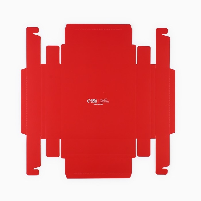 Коробка под 16 конфет &laquo;Еловый аромат&raquo;, 18.9 х 18.9 х 3.8 см, Новый год