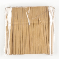 Клип лента, набор 1000 шт., длина 1 шт. &mdash; 12 см, цвет бежевый