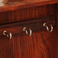 Ключница "Резные сердечки" дерево28*16*6 см Ключница "Резные сердечки" дерево28*16*6 см