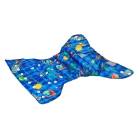 Многоразовый подгузник &laquo;Космос&raquo;, 3-15 кг, цвет синий, Крошка Я