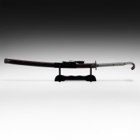 Сувенирное оружие &laquo;Катана Рику&raquo; 107см, рукоять под змеиную кожу