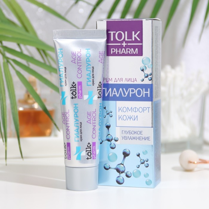 Крем для лица TOLK pharm «Гиалурон», 40 мл Крем для лица TOLK pharm «Гиалурон», 40 мл