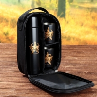 Набор посуды для пикника «Защитнику», термос 500 мл, кружка 180 мл, 2 шт Набор посуды для пикника «Защитнику», термос 500 мл, кружка 180 мл, 2 шт