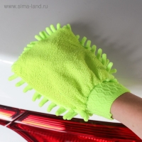 Варежка для уборки авто TORSO, односторонняя, 17&times;13.5 см, микс