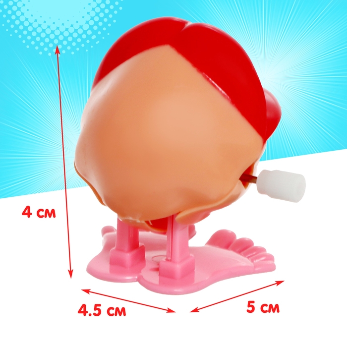 Заводная игрушка «Губы», прыгает Заводная игрушка «Губы», прыгает