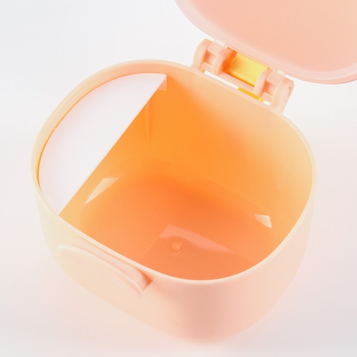 Контейнер для детского питания Дино 2, 400 мл., цвет розовый Контейнер для детского питания Дино 2, 400 мл., цвет розовый