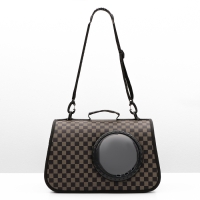 Сумка-переноска для животных с окном "Клетка", коричневая, 40 х 26 х 26 см Сумка-переноска для животных с окном "Клетка", коричневая, 40 х 26 х 26 см