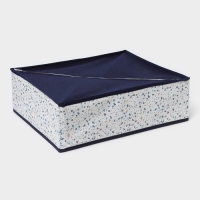 Органайзер для хранения белья Доляна &laquo;Мармелад&raquo;, 18 ячеек, 35&times;30&times;12 см, цвет белый