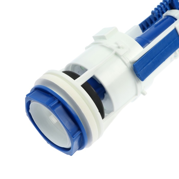 Арматура для смывных бачков Арматура для смывных бачков "РБМ" АС-17.3М, "Стоп-Слив", с нижней подводкой, кнопка хром