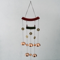 Музыка ветра металл "Дуги" 6 колокольчиков 80 см Музыка ветра металл "Дуги" 6 колокольчиков 80 см