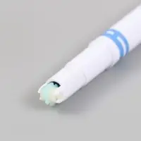 Ручка-печать роликовая для творчества "Штрихпунктирная линия" 13 см