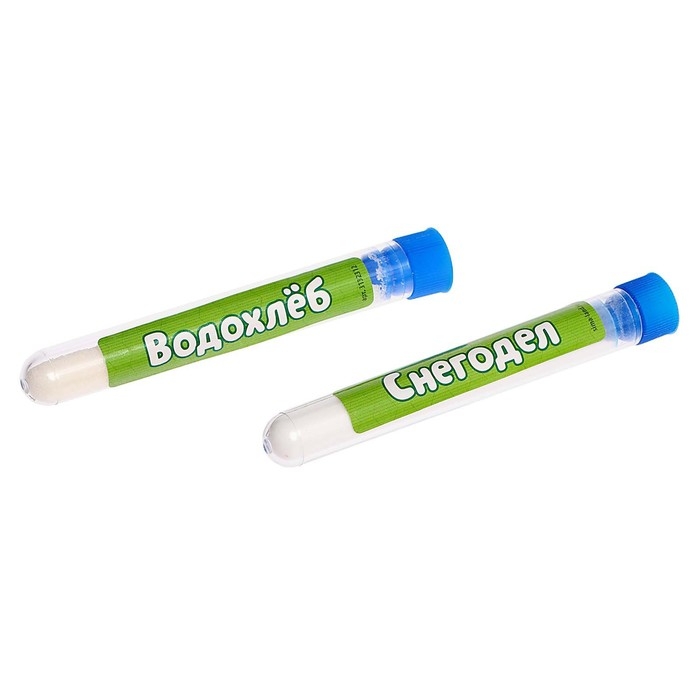 Набор для опытов «Водохлёб и снег» Набор для опытов «Водохлёб и снег»