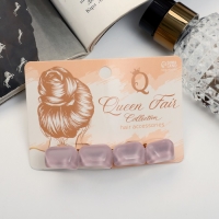 Заколка-автомат для волос "Аста" 8 см, розовый Заколка-автомат для волос "Аста" 8 см, розовый