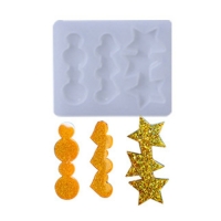 Форма силиконовая универсальная &laquo;Заколка&raquo;, 3 вида заколки