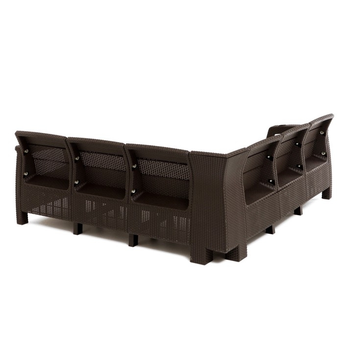 Набор садовой мебели Набор садовой мебели "Ротанг": диван угловой, стол + 2 кресла