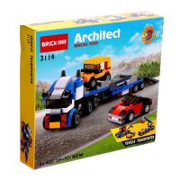 Конструктор &laquo;Автовоз&raquo;, 3 варианта сборки, 264 детали