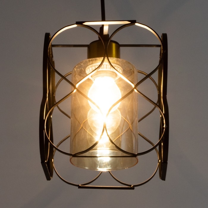 Светильник BayerLux 2086/1BK E27 40Вт черный 13х13х100 см