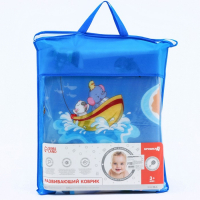 Игровой коврик для детей на фольгированной основе &laquo;Солнечный пляж&raquo;, размер 177х145x0,5 см, Крошка Я