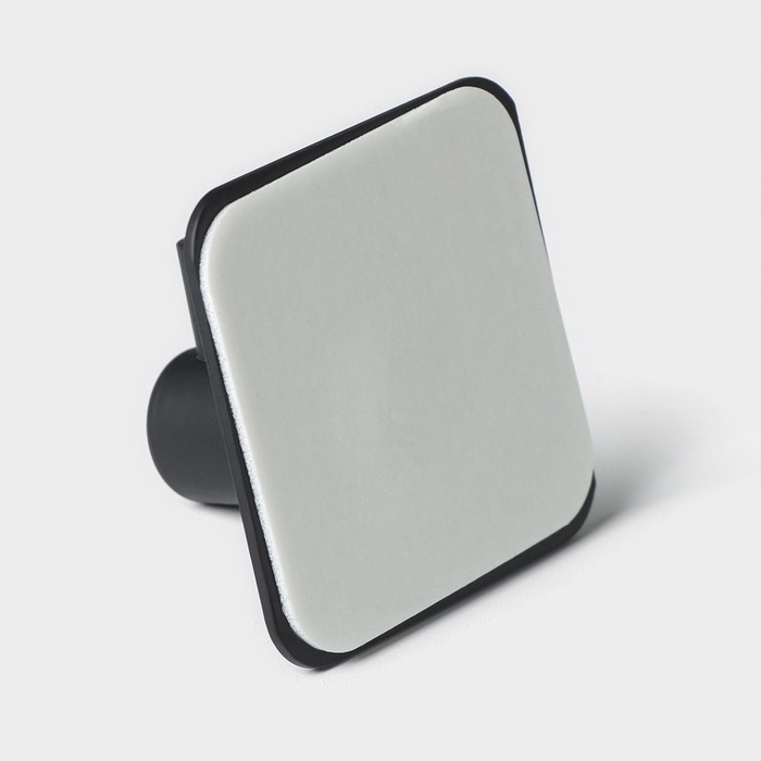 Крючки самоклеящиеся для ванной комнаты St&ouml;lz, 4 шт, цвет чёрный