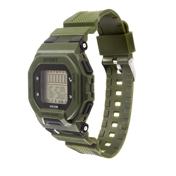 Часы наручные электронные, водонепроницаемые