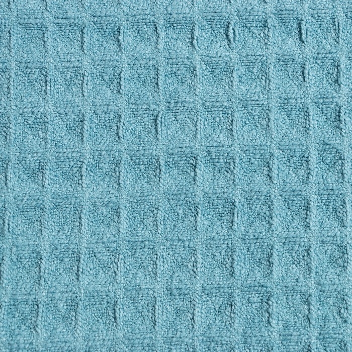 Набор для бани и ванной Этель &laquo;Вафля&raquo; полотенце 70*140 см+чалма 21*25 см, цв.синий