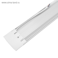 Cветильник линейный светодиодный Ecola, 36 Вт, 6500 К, 220 В, IP20, 1200х75х25 мм