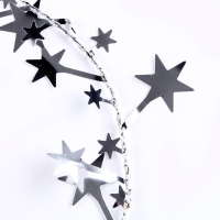 Новый год! Проволока для поделок и декора &laquo;Звёздочка&raquo; длина &mdash; 5 метров, цвет серебряный