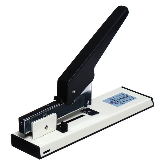 Степлер МОЩНЫЙ 100 листов, Attomex, скобы 23/6-23/13, серый