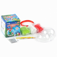 Ёлочный шар с массой для лепки своими руками на новый год &laquo;Змея&raquo;, новогодний набор для творчества