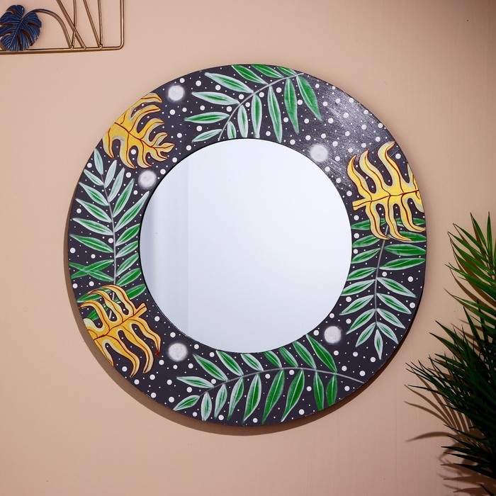 Зеркало 60 см, дерево Зеркало 60 см, дерево