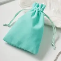 Мешочек бархатный &laquo;Классика&raquo;, 9&times;12, бирюзовый