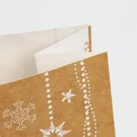 Пакет без ручек &laquo;С Новым годом! Радости и счастья!&raquo;, 10 х 19.5 х 7 см