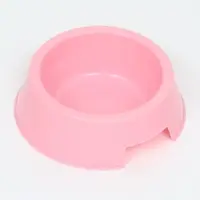 Миска пластиковая 17 х 17 х 5 см, 400 мл, нежно-розовая