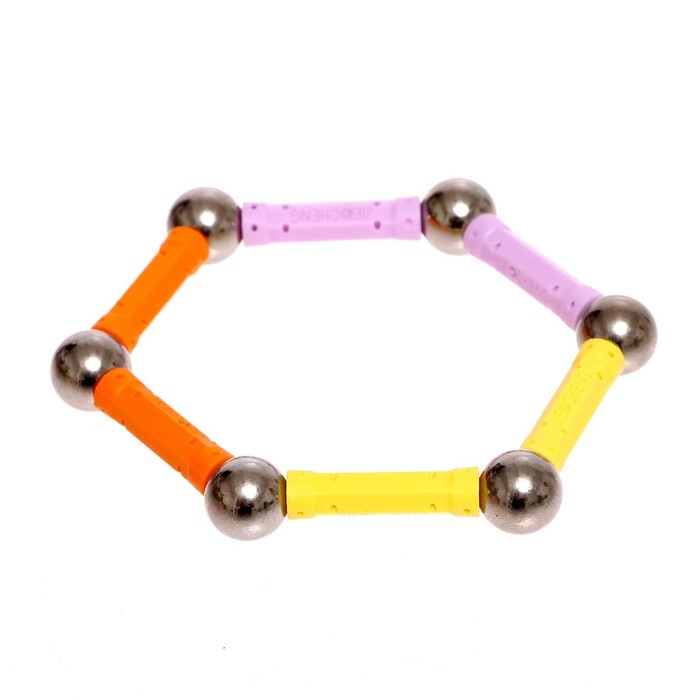 Конструктор магнитный, 56 деталей Конструктор магнитный, 56 деталей