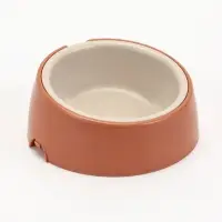 Лего-миска ALTA для животных с наклоном 0,3л КИРПИЧНАЯ