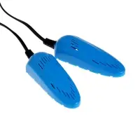 Сушилка для обуви LSO-08, 11 см, детская, 10 Вт, индикатор, синяя