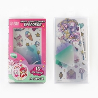 Набор для создания акриловых брелоков с наклейками &laquo;Для девочки&raquo;