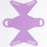 Кожанная подарочная сумочка 13 х12 х 5,5 см сиреневая