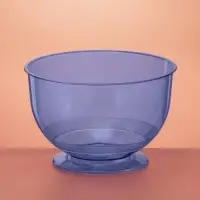 Креманка пластиковая одноразовая &laquo;Кристалл&raquo;, 200 мл, синяя