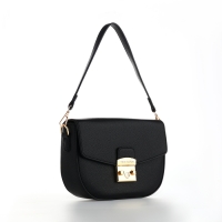 Сумка женская на клапане, TEXTURA, маленький размер, цвет чёрный Сумка женская на клапане, TEXTURA, маленький размер, цвет чёрный