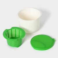 Форма для приготовления сыра и творога &laquo;Фрэш&raquo;, 17,5&times;14,6&times;13,5 см