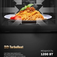 Печь микроволновая PMO 2002DG RUS, с грилем, 20 л